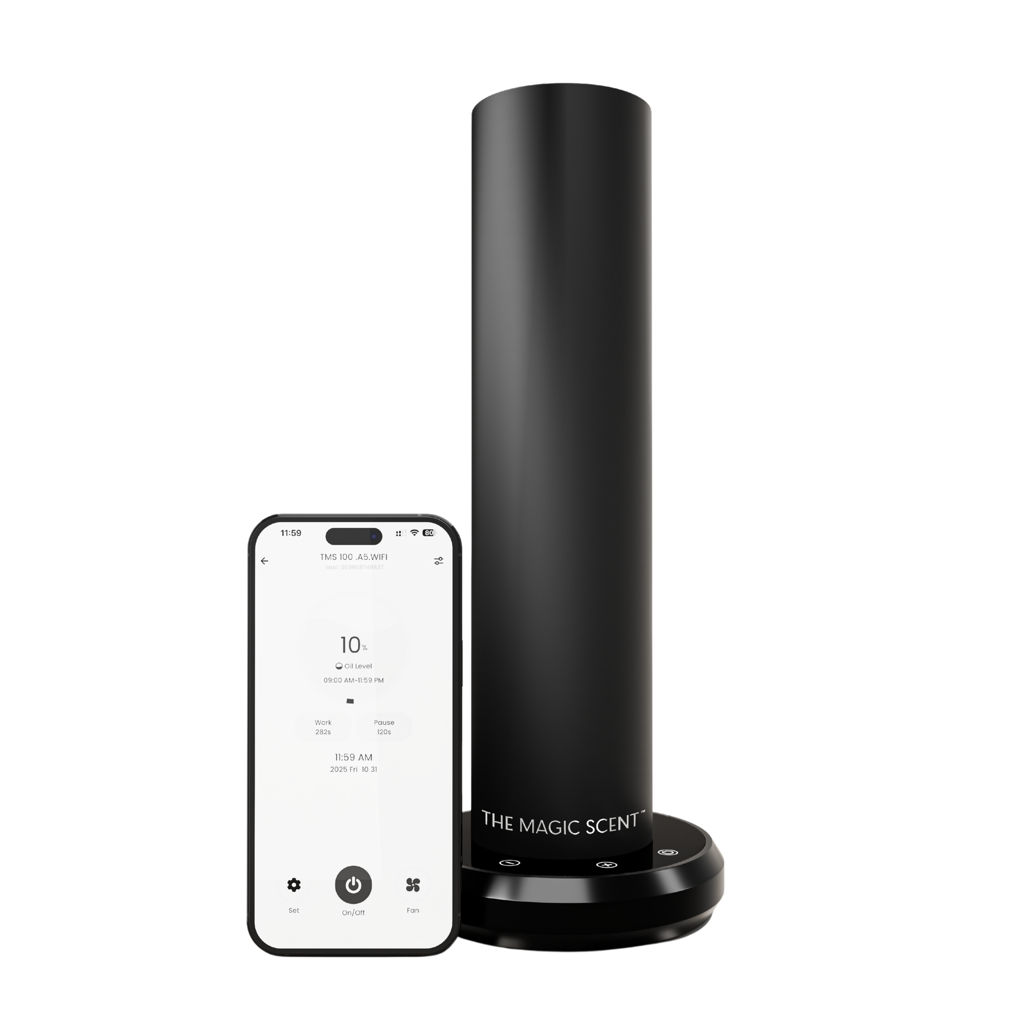 DōTERRAFrankincense15ml +motion diffuser Bluetooth Diffuser TMS Lux BT - Home Scent Diffuser