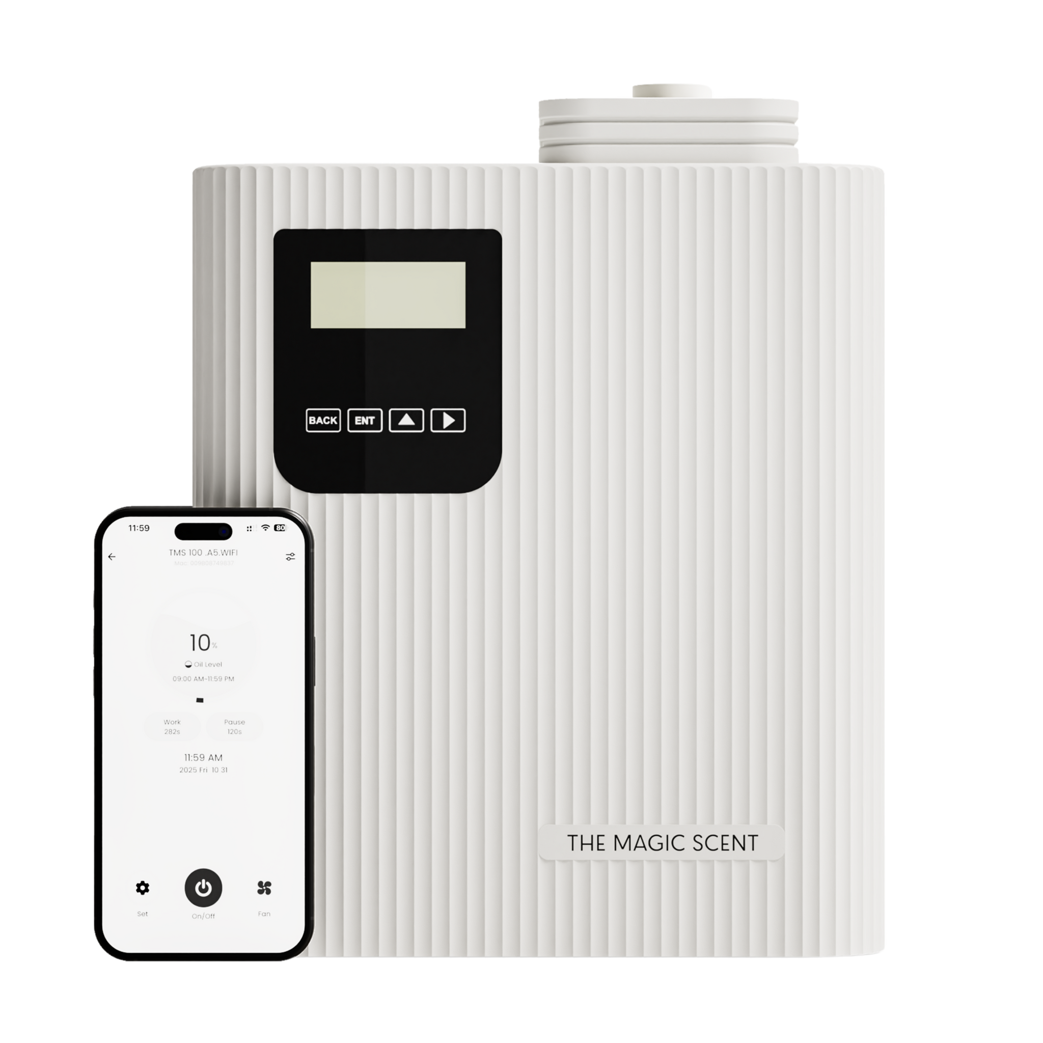 Diffuser | TMS 100 Pro Scent Diffuser - 2,000 Sq | The Magic Scent