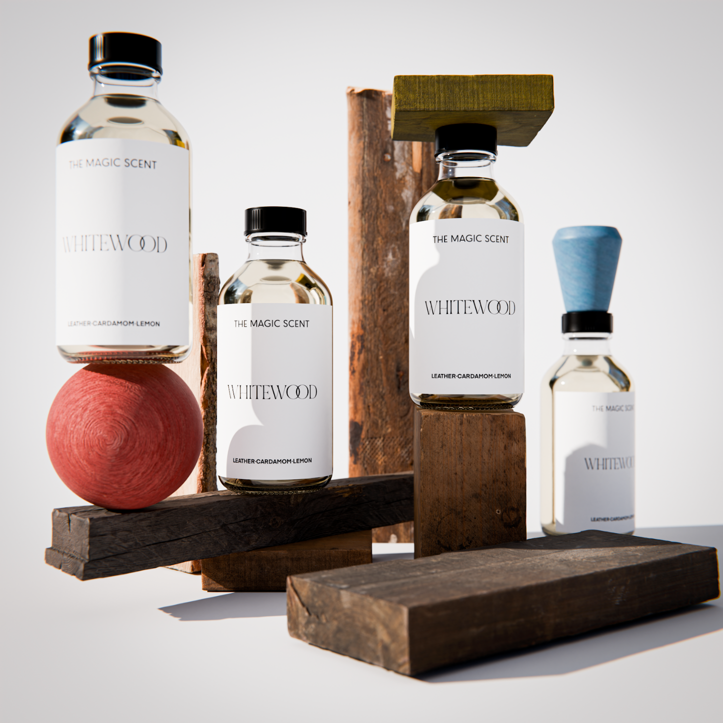 Aceite difusor de madera blanca