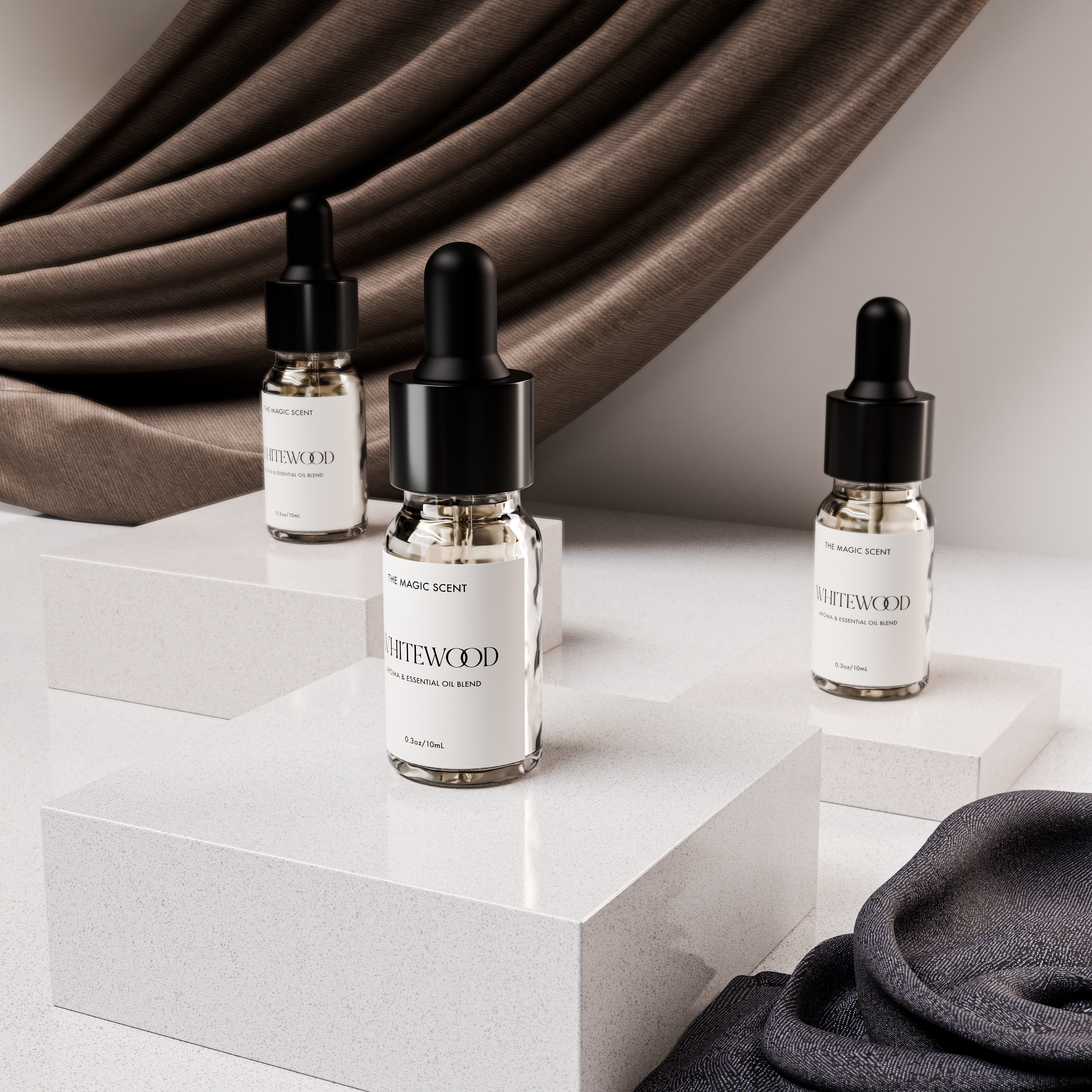 Aceite difusor de madera blanca