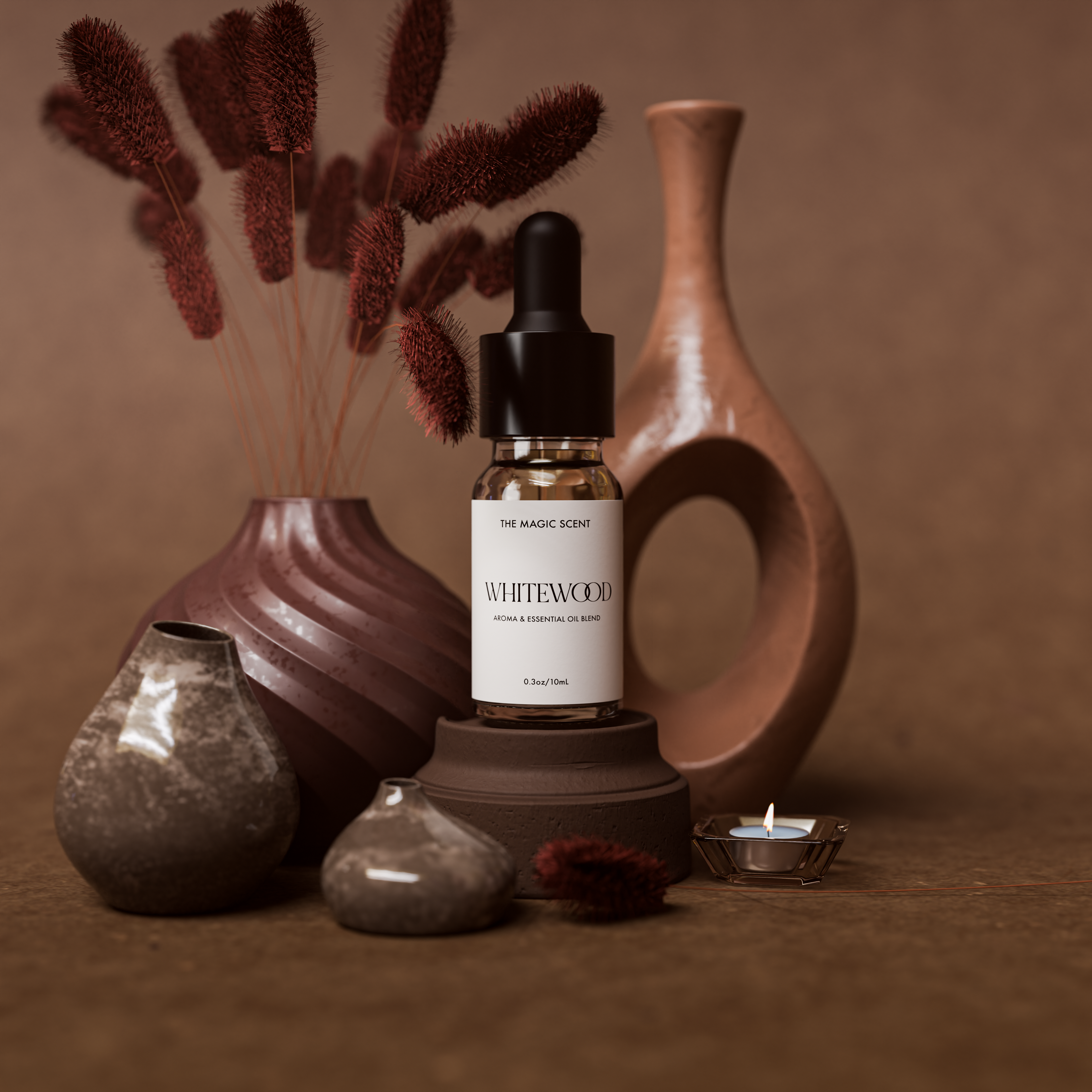 Aceite difusor de madera blanca