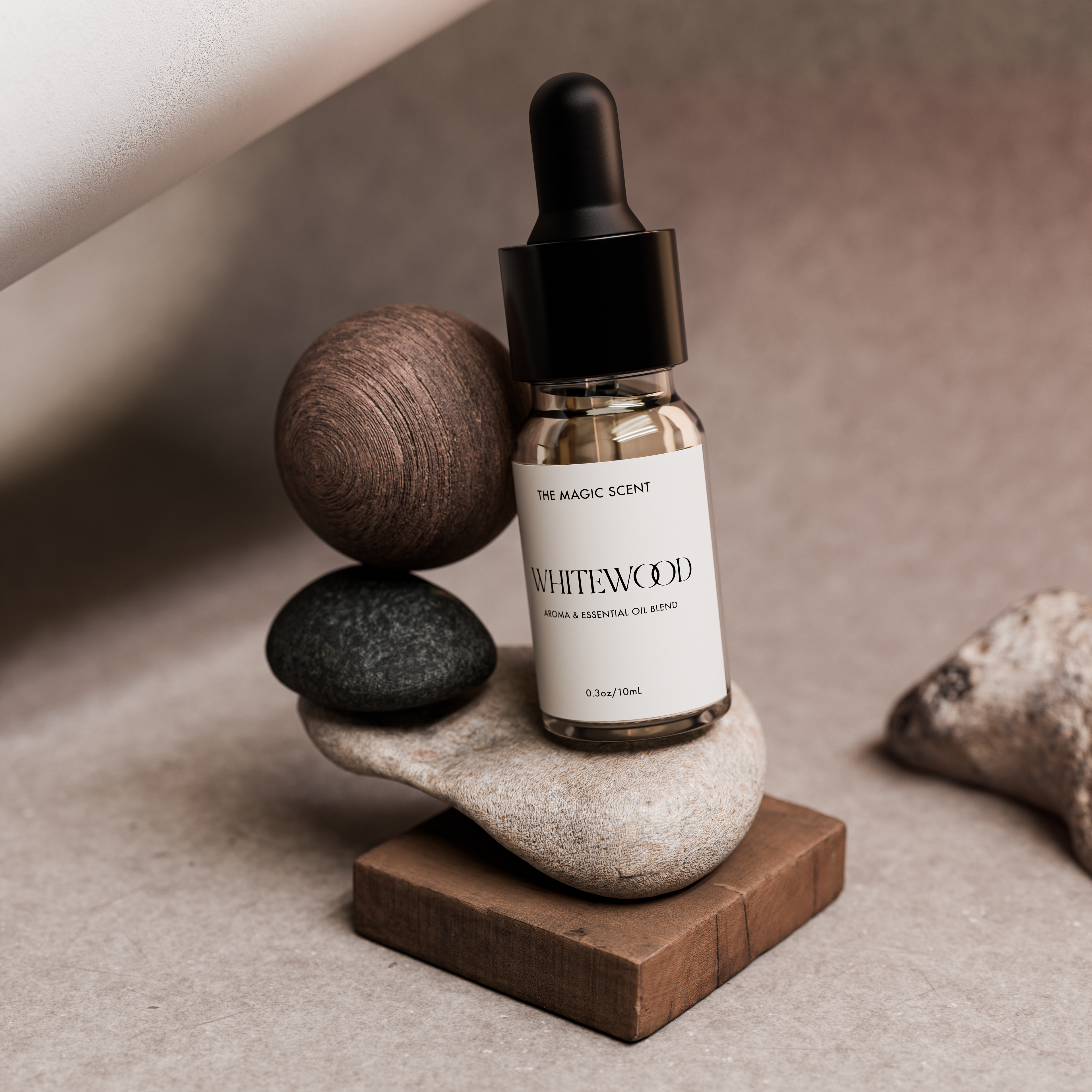 Aceite difusor de madera blanca