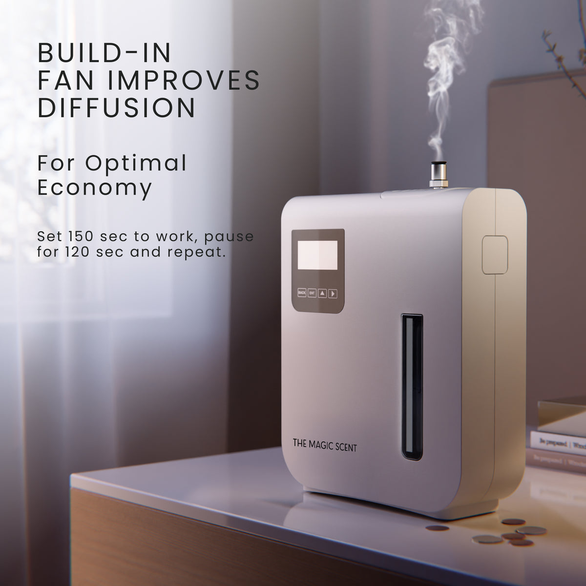 TMS 100 AC Scent Diffuser - 2,000 Sq.Ft. 100ml oil included