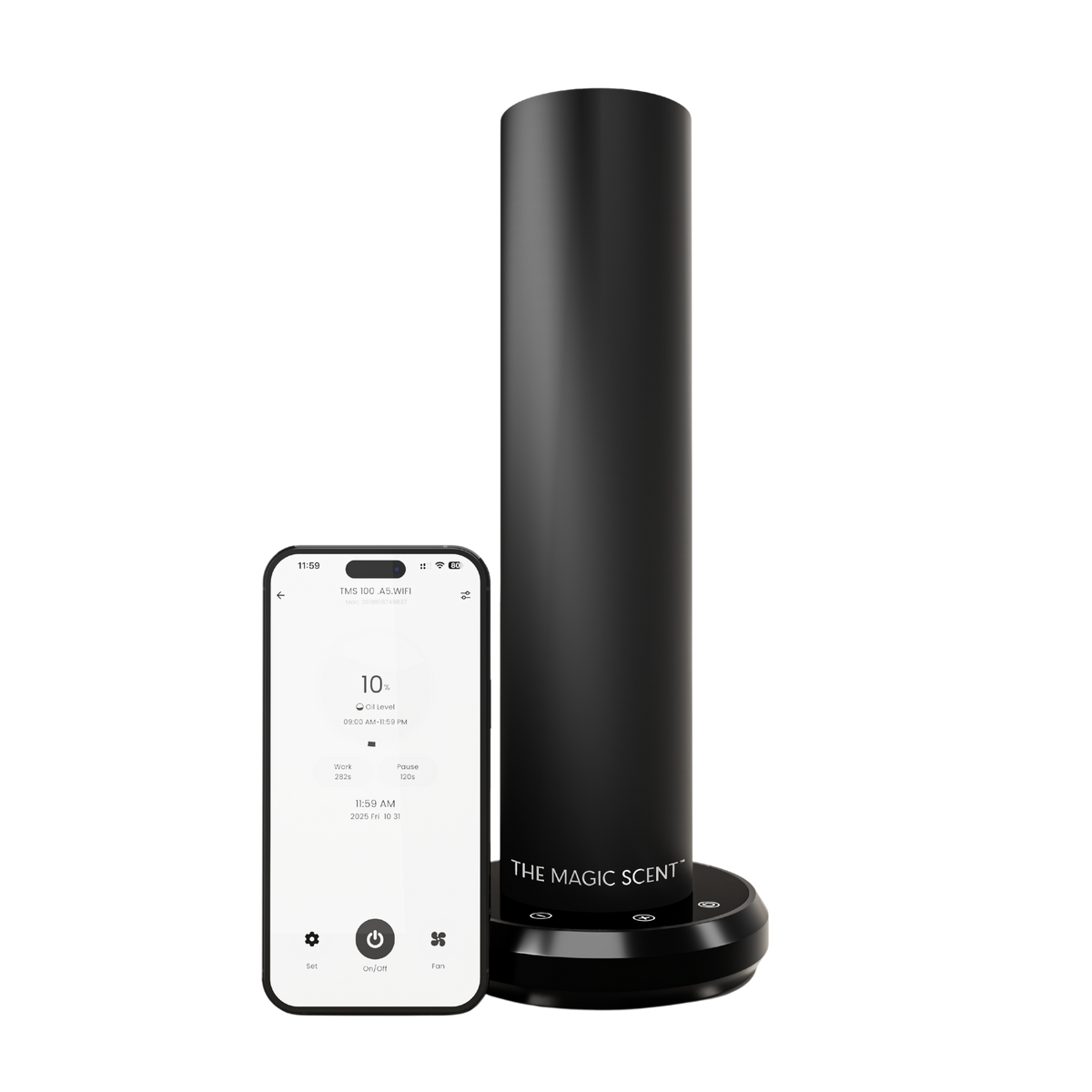 Magic Home Diffuser TMS LUX BT Cold-Air Scent Diffuser | Bluetooth | The Magic Scent