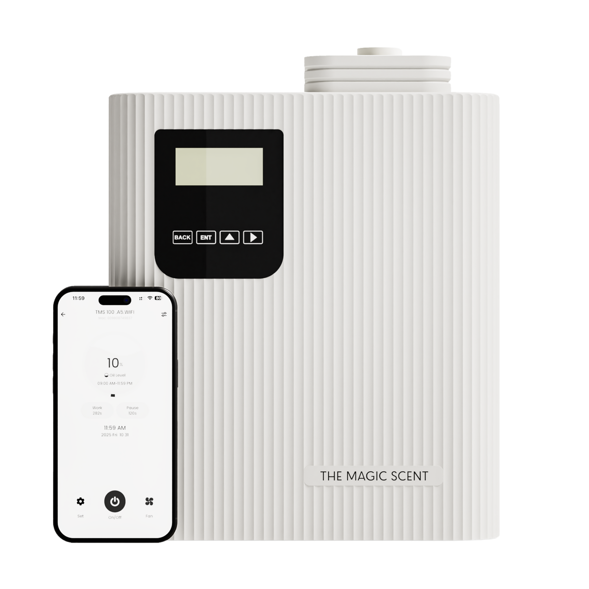 Diffuser | TMS 100 Pro WiFi Scent Diffuser | The Magic Scent