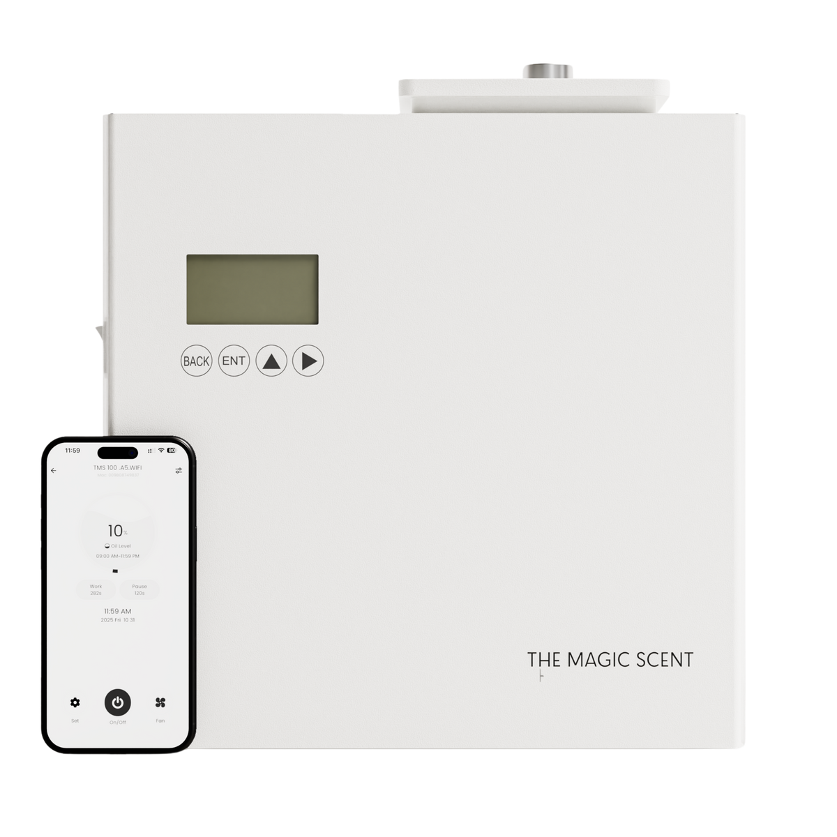 TMS 300 Pro WiFi Scent Diffuser | Up to 5,000 Sq.Ft | The Magic Scent