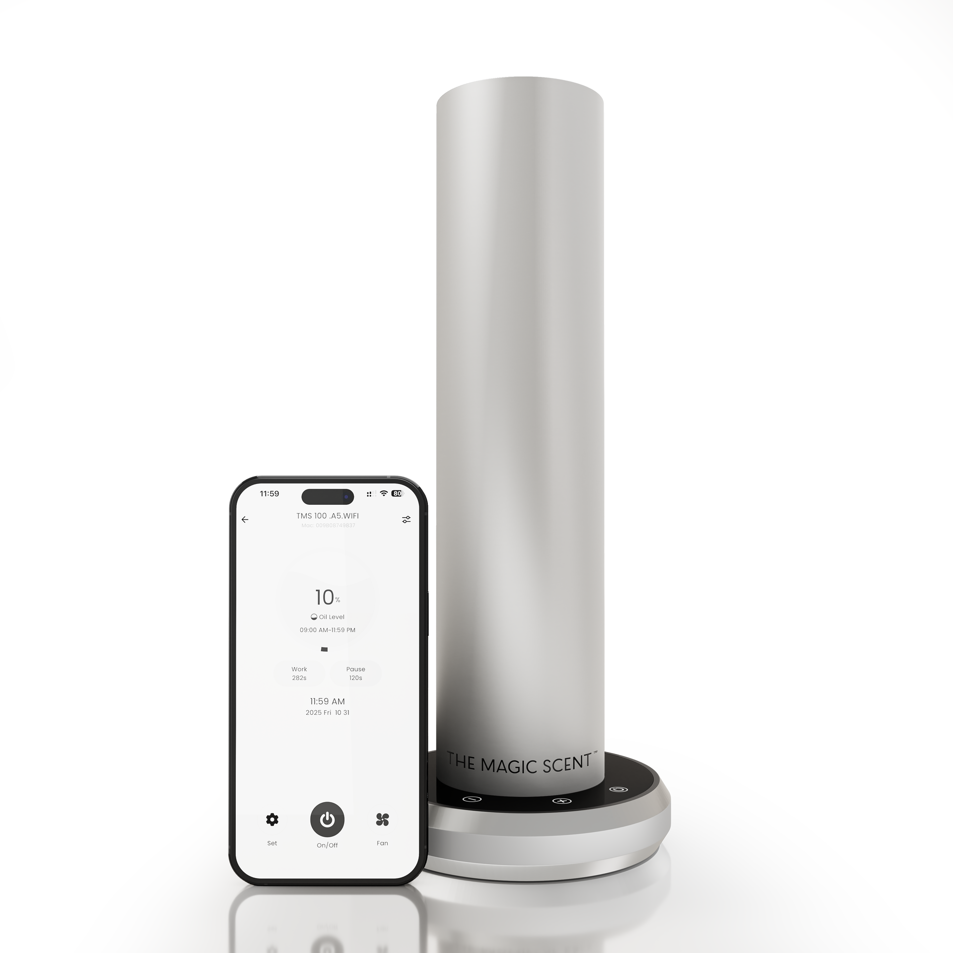 Scent Diffuser | TMS LUX BT Cold-Air Scent Diffuser | Bluetooth Scent Diffuser | TMS LUX BT Cold-Air Scent Diffuser | Bluetooth